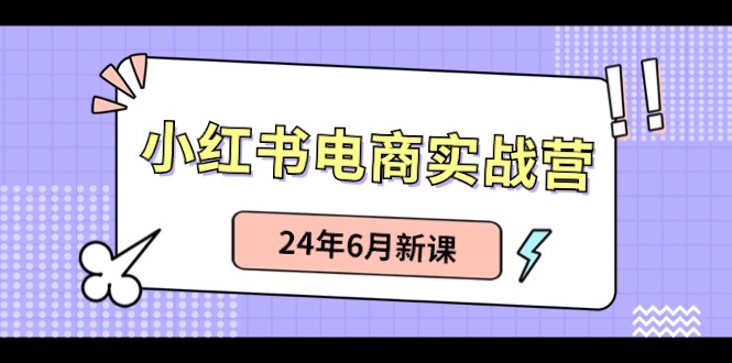 (10984期)小红书电商实战营:小红书笔记带货和无人直播,24年6月新课-解忧云网络