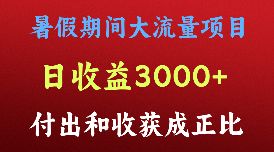 一天收益3000+,暑假期间, 这个项目才是真火-解忧云网络