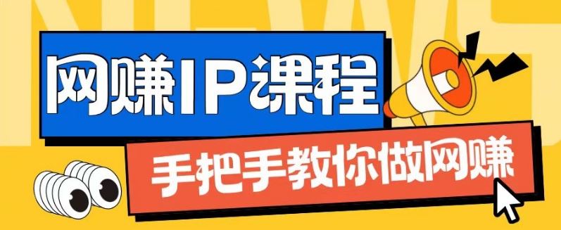 ip合伙人打造1.0,从0到1教你做网创,实现月入过万【揭秘】-解忧云网络