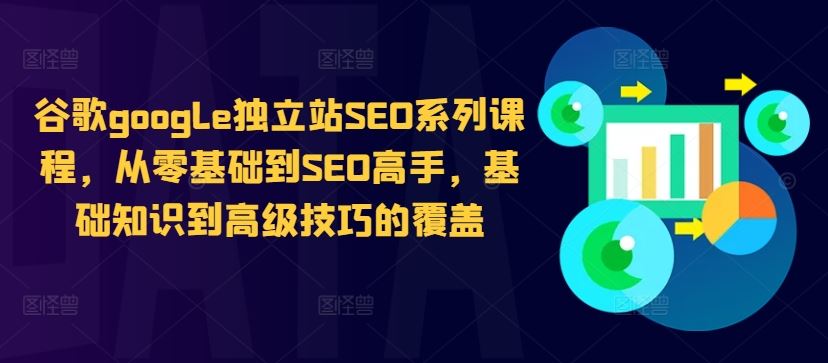 谷歌google独立站SEO系列课程,从零基础到SEO高手,基础知识到高级技巧的覆盖-解忧云网络
