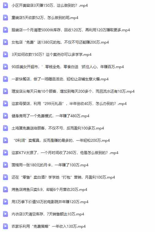 图片[9]-（9607期）真实有效391套商业模式，年入几十到几百万案例解析（电子书+视频+图文）-解忧云网络