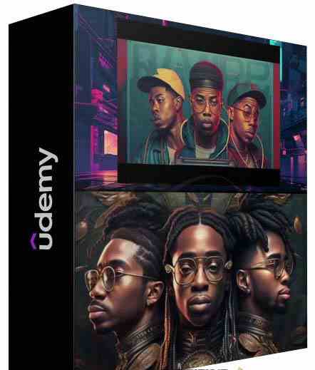 图片[2]-（9632期）完整的Midjourney AI大型课程：AI绘图从初学者到精通-36节课-中英字幕-解忧云网络