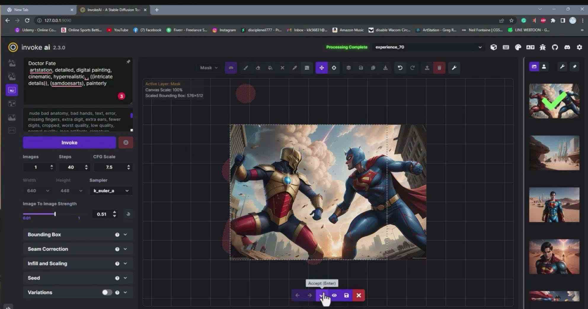 图片[3]-（9760期）Invoke AI 绘画教程-零基础创作可以销售的完美插图-49节-中英字幕-解忧云网络
