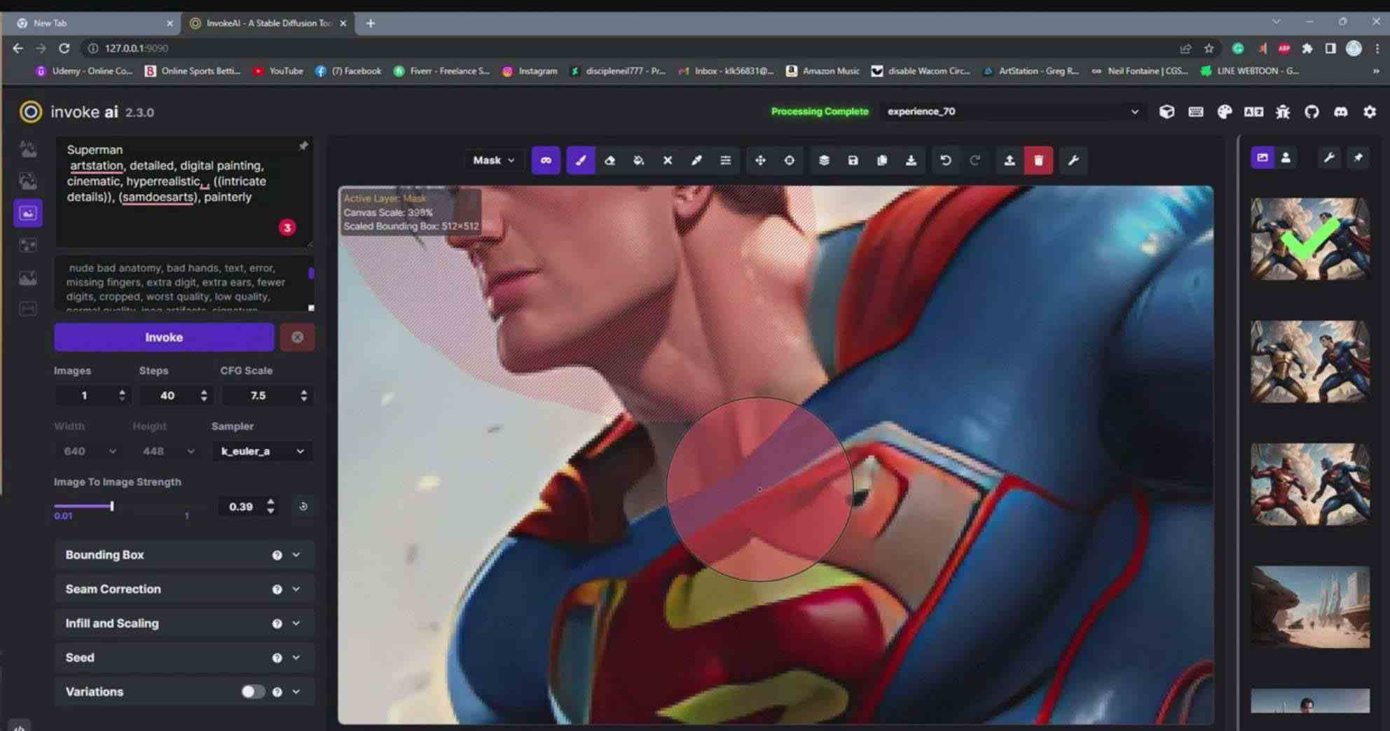 图片[4]-（9760期）Invoke AI 绘画教程-零基础创作可以销售的完美插图-49节-中英字幕-解忧云网络