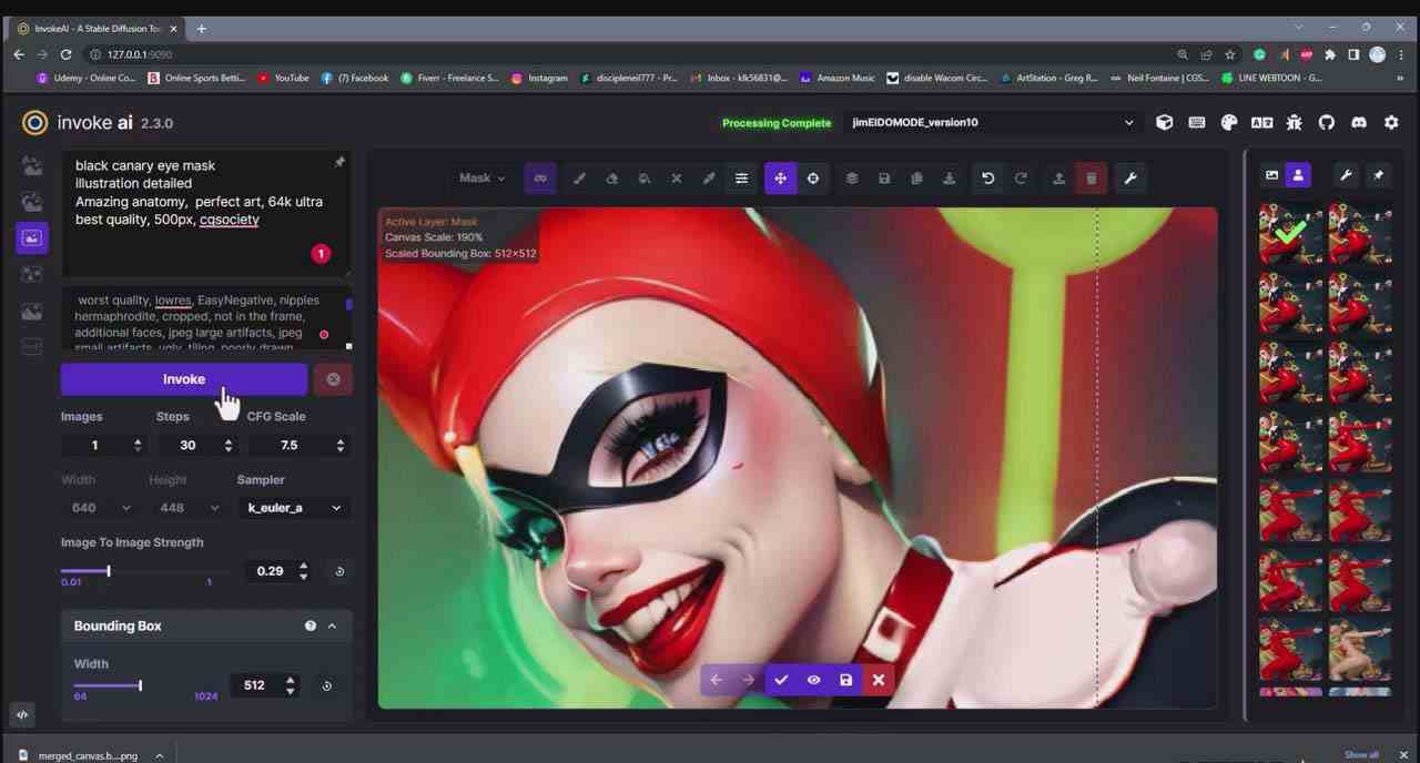 图片[6]-（9760期）Invoke AI 绘画教程-零基础创作可以销售的完美插图-49节-中英字幕-解忧云网络