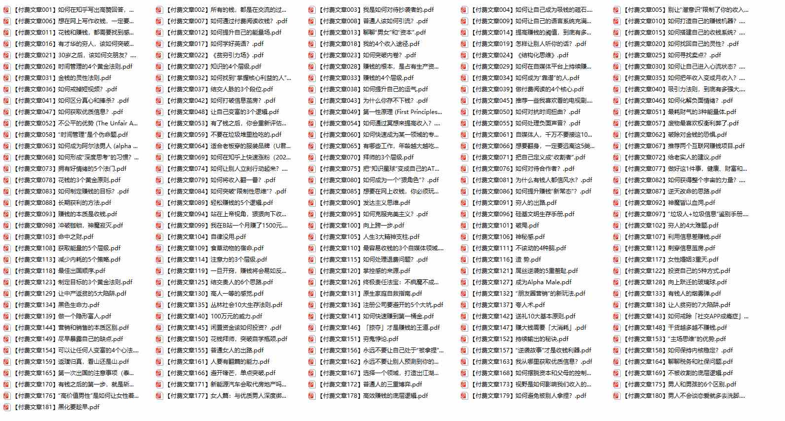图片[2]-（9708期）赢在 8小时之外《付费文合集》成功者的底层思维之一 就是价值交换-解忧云网络