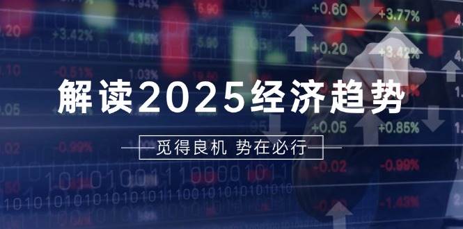 （13463期）解读2025经济趋势、美股、A港股等资产前景判断，助您抢先布局未来投资-解忧云网络